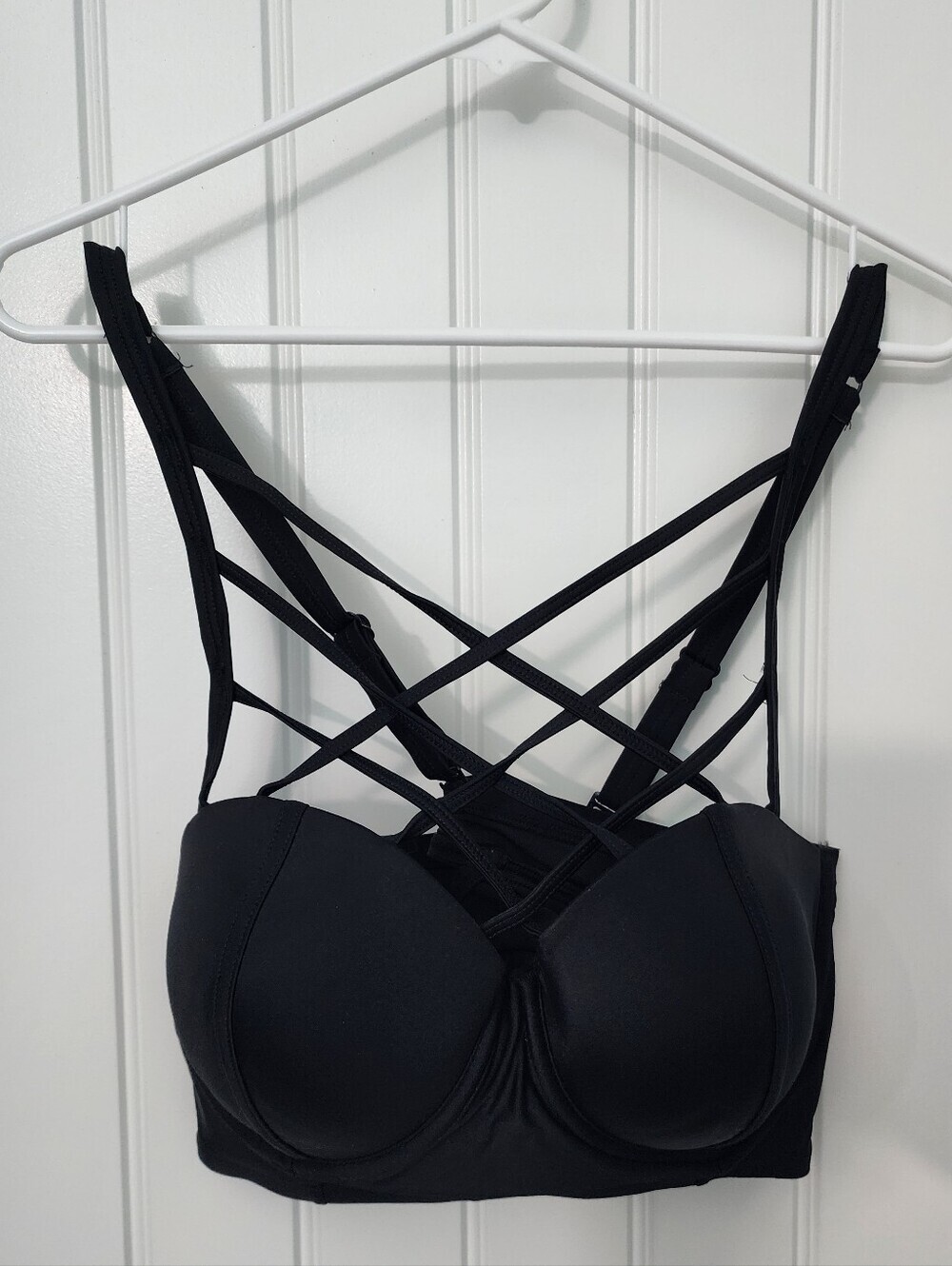 NEW! Torrid Underwire Strappy Front Bikini Top, Size 42 B - Picture 2 of 8